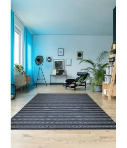 Couristan Afuera Beachcomber Marine/Shell Area Rug 2 ft. 2 in. X 7 ft. 10 in. Rectangle