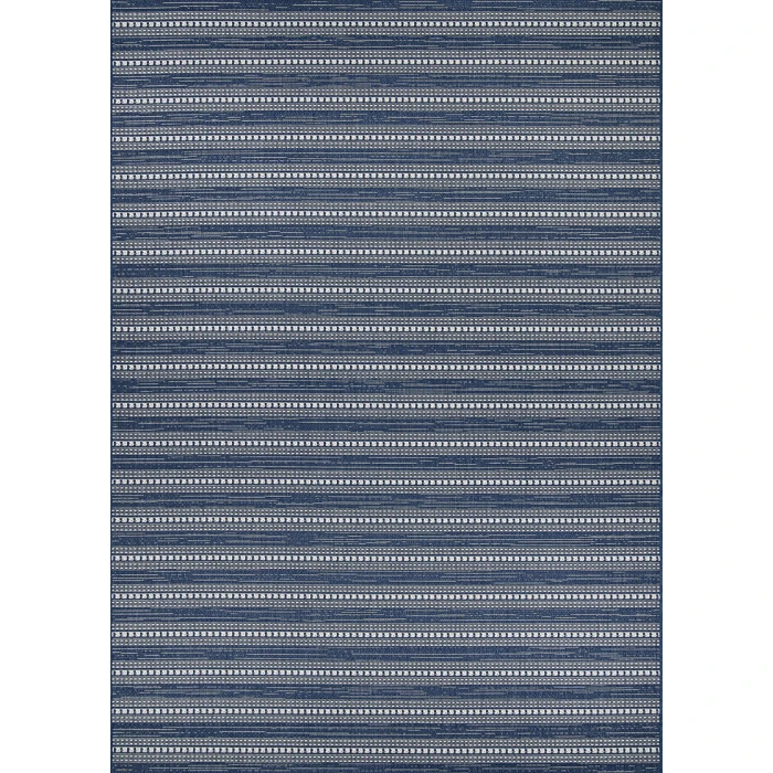 Couristan Afuera Beachcomber 8' Runner Marine /Shell Area Rug
