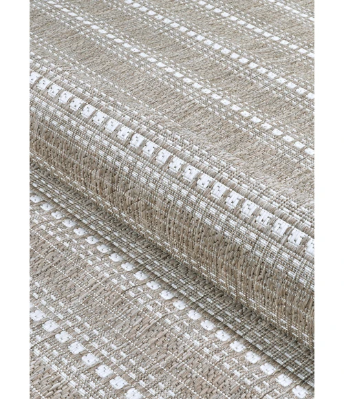 Couristan Afuera Mink/Shell 5262/6009 2 ft. X 3 ft. 7 in. Rectangle Rug