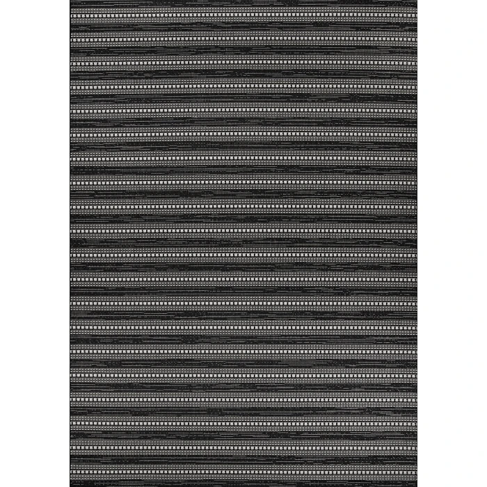Couristan Afuera Beachcomber Long Runner Onyx/Shell Area Rug