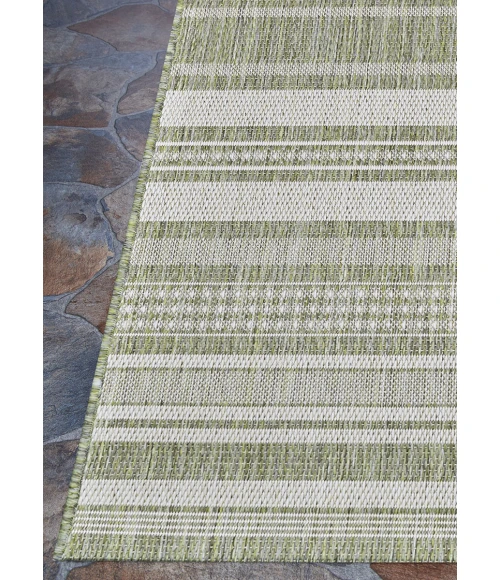 Couristan Recife Sage Leaf/Ivory 5313/4412 7 ft. 6 in. X 7 ft. 6 in. Square Rug