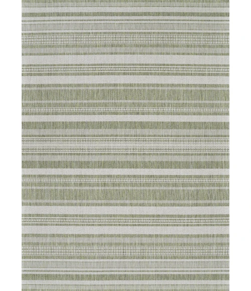 Couristan Recife Sage Leaf/Ivory 5313/4412 7 ft. 6 in. X 7 ft. 6 in. Square Rug
