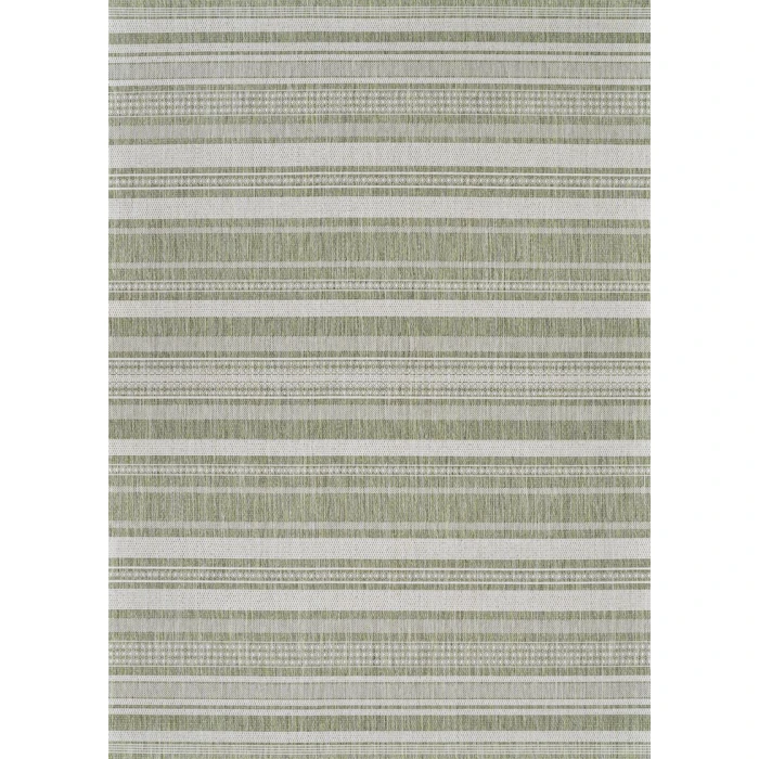 Couristan Recife Sage Leaf/Ivory 5313/4412 7 ft. 6 in. X 7 ft. 6 in. Round Rug