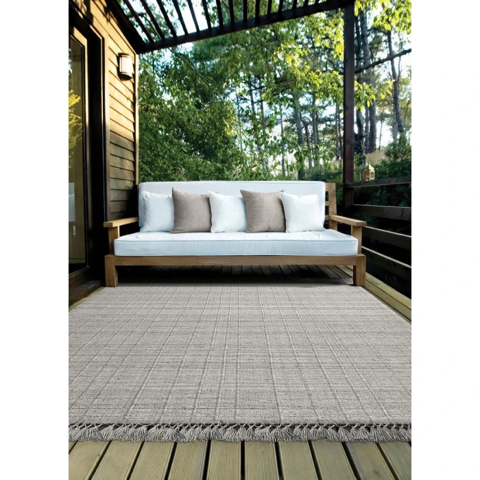 Couristan ASCOT LINEN 5415_1101 8ft. x 10ft. Rect. Rug