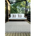 Couristan ASCOT GREY 5415_3301 5ft.x 8ft. Rect. Rug