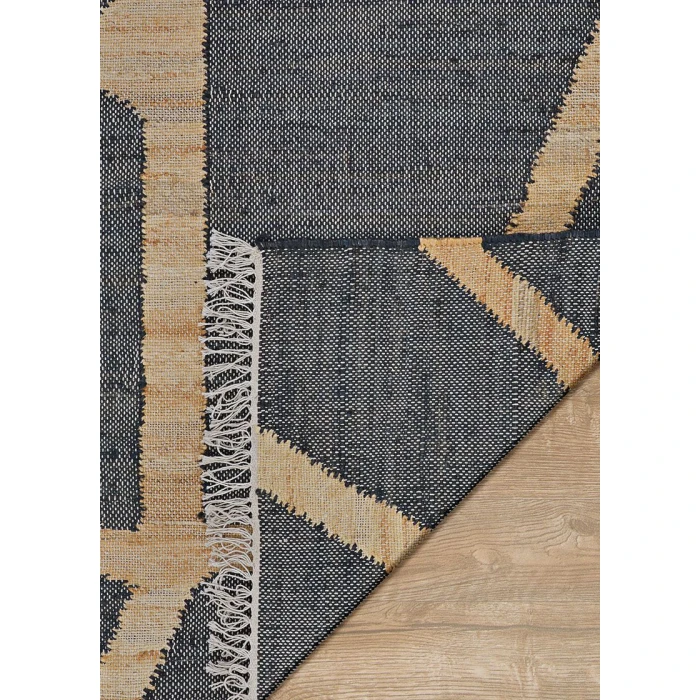 Couristan COSMOROS BLACK 5418_1601 8ft. x 10ft. Rect. Rug