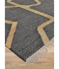 Couristan COSMOROS BLACK 5418_1601 8ft. x 10ft. Rect. Rug