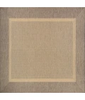 Couristan RECIFE NATURAL/COFFEE R526_0712 5ft.3in. x 7ft.6in. Rect. Rug