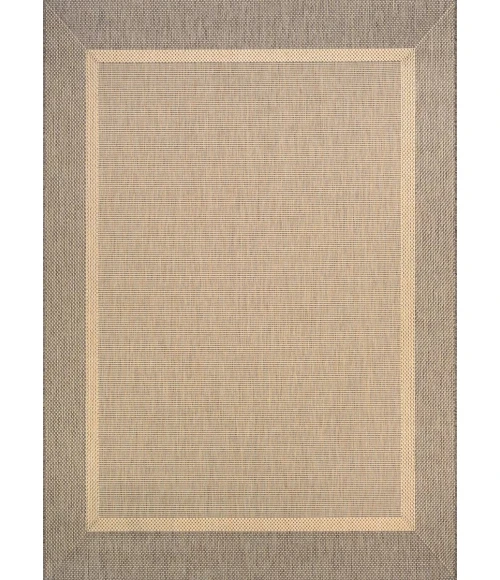 Couristan RECIFE NATURAL/COFFEE R526_0712 5ft.3in. x 7ft.6in. Rect. Rug