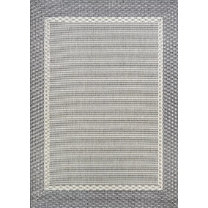 Couristan RECIFE CHAMPAGNE/GREY R526_3312 6ft.2in. x 9ft.2in. Rect. Rug