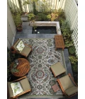 Couristan Dolce Beige/Multi 5583/7439 2 ft. 3 in. X 7 ft. 10 in. Rectangle Rug
