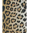 Couristan Dolce Amur Leopard 2' x 4' New Gold Area Rug