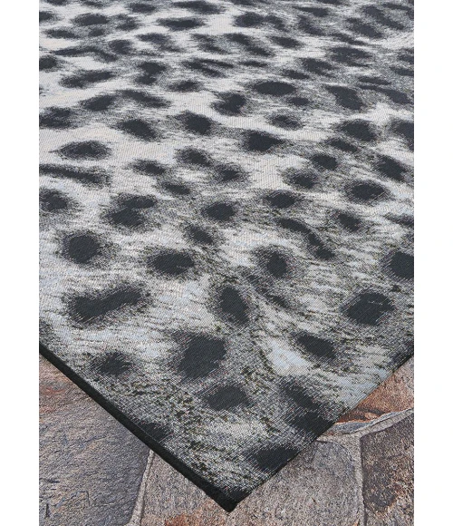 Couristan Dolce Ivory-Charcoal 5756/2002 4 ft. X 5 ft. 10 in. Rectangle Rug