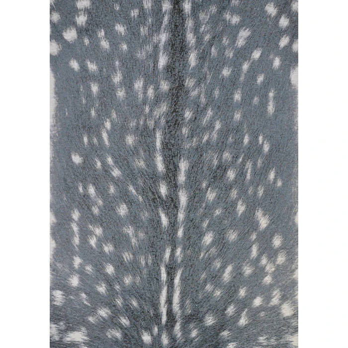 Couristan Dolce Denim-Silver 5757/0700 2 ft. 3 in. X 7 ft. 10 in. Rectangle Rug