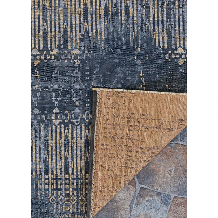 Couristan Dolce Blue Nile 8' x 11' Indigo  Area Rug