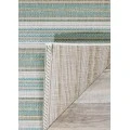 Couristan Monaco Marbella 2' x 4' Blue Mist//Ivory Area Rug