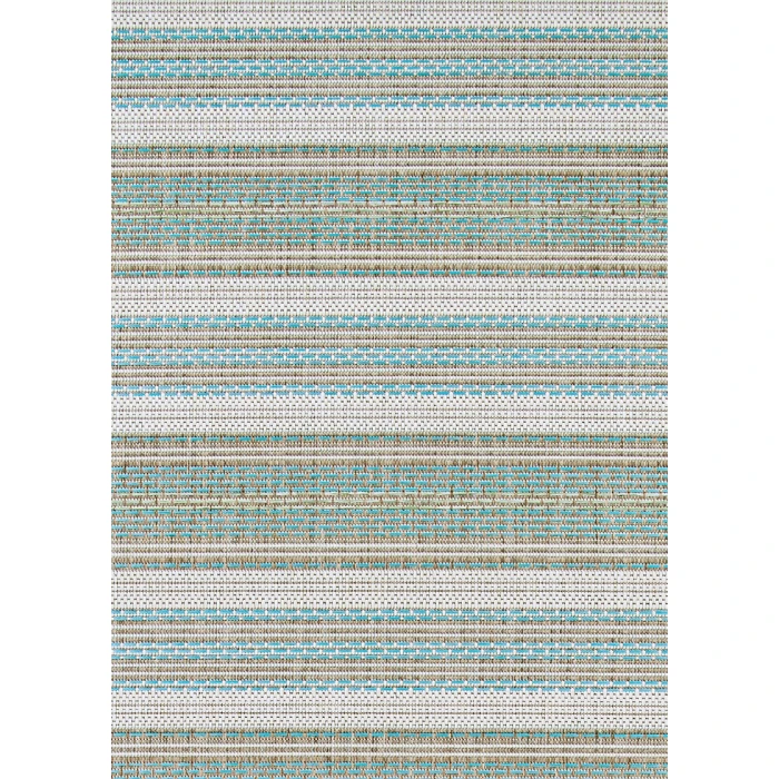 Couristan Monaco Marbella Long Runner Blue Mist/Ivory Area Rug