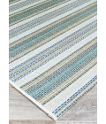 Couristan Monaco Marbella 8' x 11' Ivory/Sand/Azure Area Rug