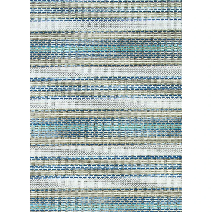Couristan Monaco Marbella 8' Runner Ivory/Sand/Azure Area Rug