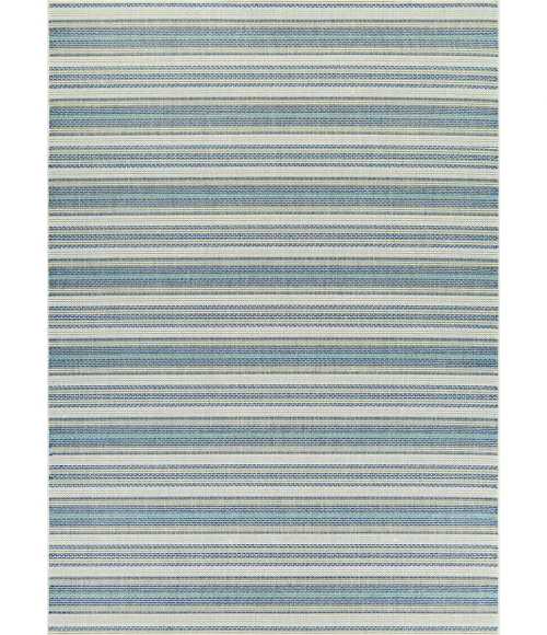 Couristan Monaco Marbella 8' x 11' Ivory/Sand/Azure Area Rug