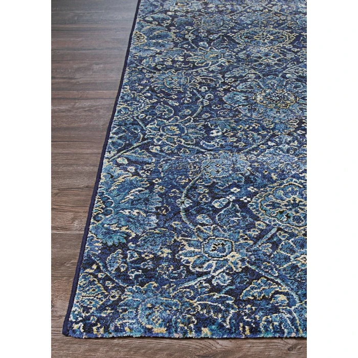 Couristan Easton Winslet 6' x 9' Navy/Sapphire Area Rug