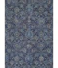 Couristan Easton Winslet 6' x 9' Navy/Sapphire Area Rug