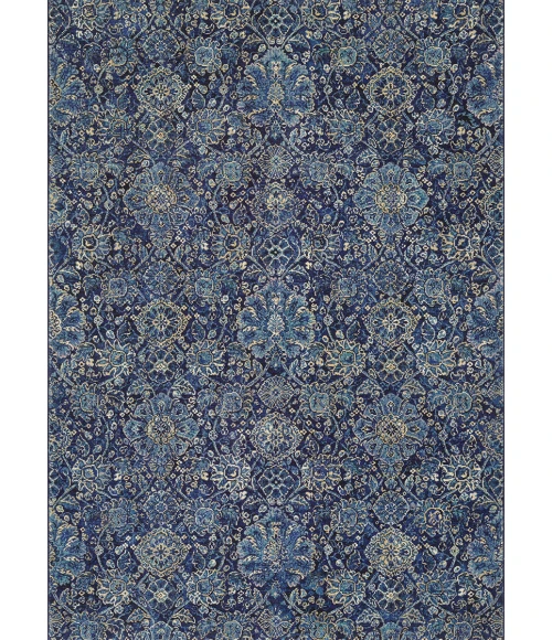 Couristan Easton Winslet 6' x 9' Navy/Sapphire Area Rug