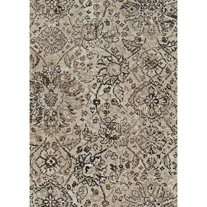 Couristan Easton Winslet 3' x 5' Beige/Black Area Rug
