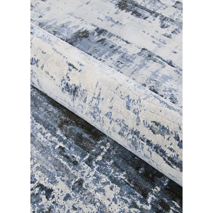 Couristan Easton Abstract Mosaic 6' x 9' Slate Area Rug