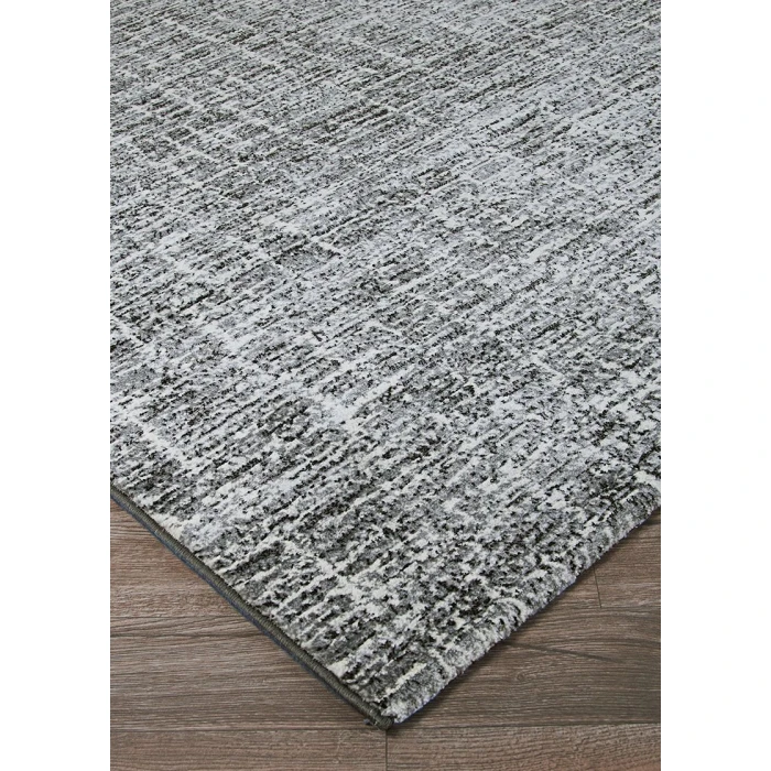 Couristan Easton Gravelstone 8' Runner Pewter Area Rug