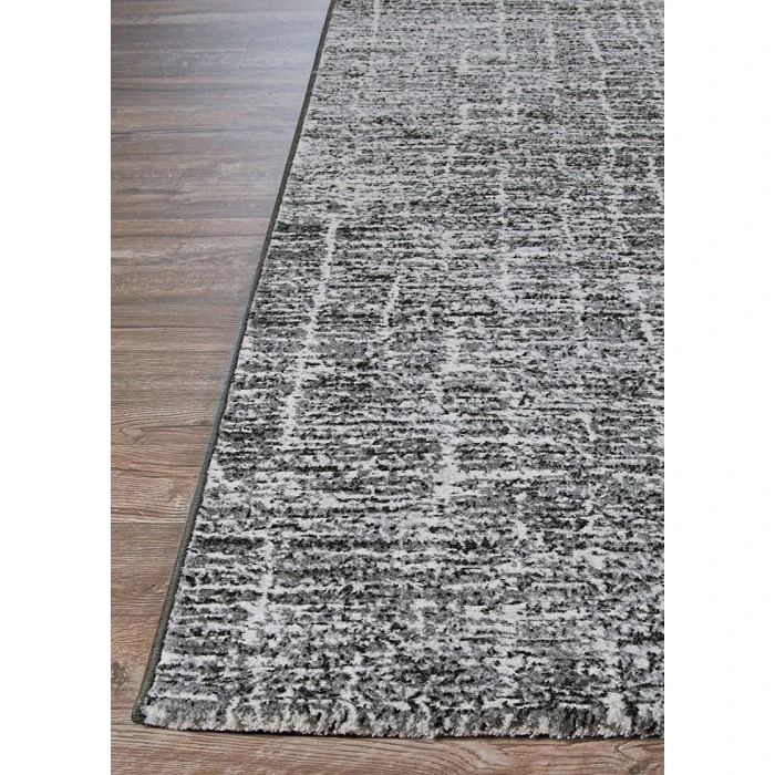 Couristan Easton Gravelstone 8' Runner Pewter Area Rug