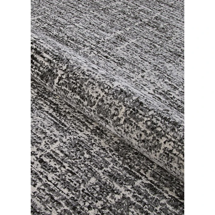 Couristan Easton Gravelstone 8' Runner Pewter Area Rug