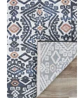 Couristan Everest Bohemia 8' x 11' Denim Ivory Area Rug