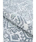 Couristan Everest Bohemia 8' Runner Greystone/Lime Area Rug