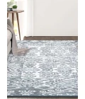 Couristan Everest Bohemia 8' Runner Greystone/Lime Area Rug