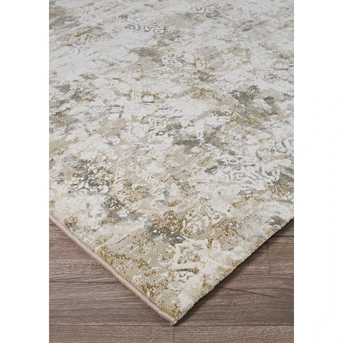 Couristan Easton Antique Lace 6' x 9' Flax Area Rug