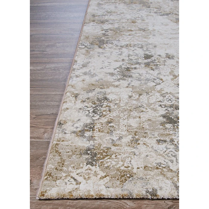 Couristan Easton Antique Lace 6' x 9' Flax Area Rug