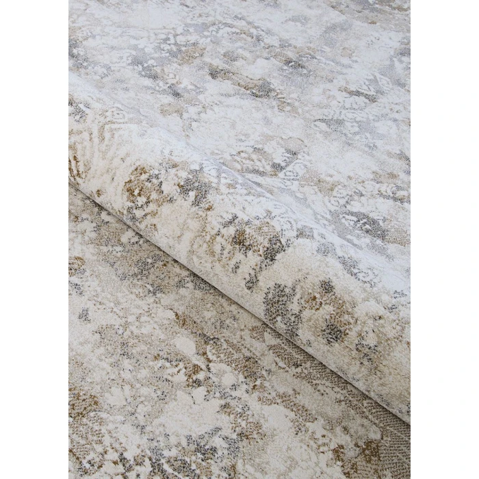 Couristan Easton Antique Lace 6' x 9' Flax Area Rug