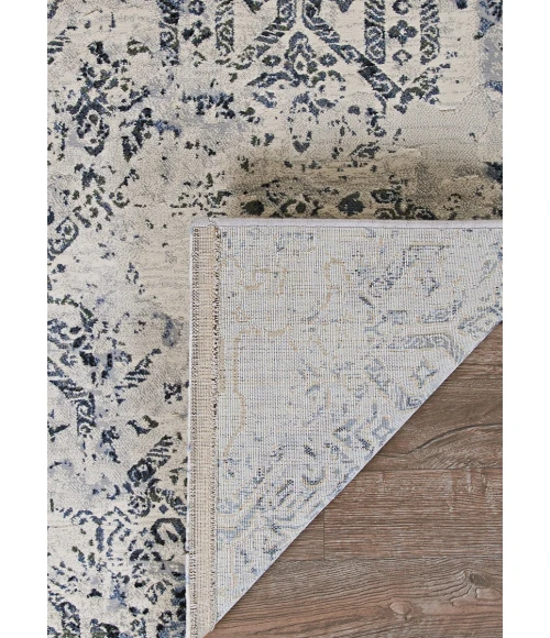 Couristan Easton Antique Lace 8' Runner Oyster Area Rug