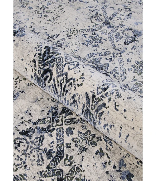 Couristan Easton Antique Lace 8' Runner Oyster Area Rug