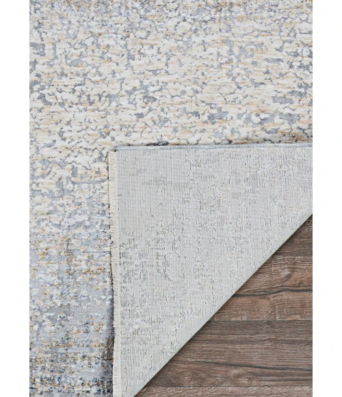Couristan Couture  Aquarelle 9' Runner Pewter-Mode Beige Area Rug