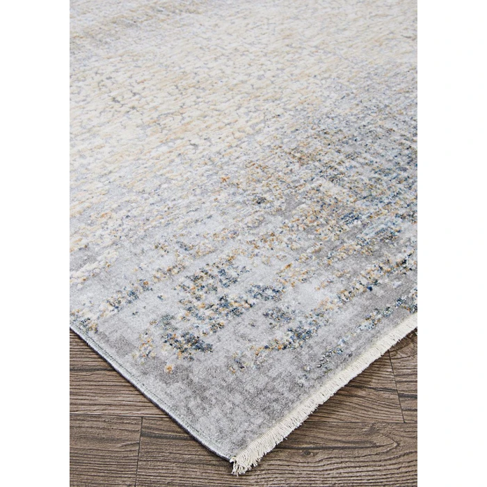 Couristan Couture  Aquarelle 5' x 8' Pewter-Mode Beige Area Rug