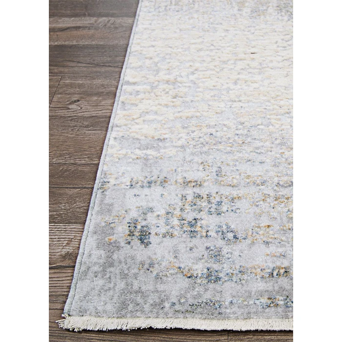 Couristan Couture  Aquarelle 5' x 8' Pewter-Mode Beige Area Rug