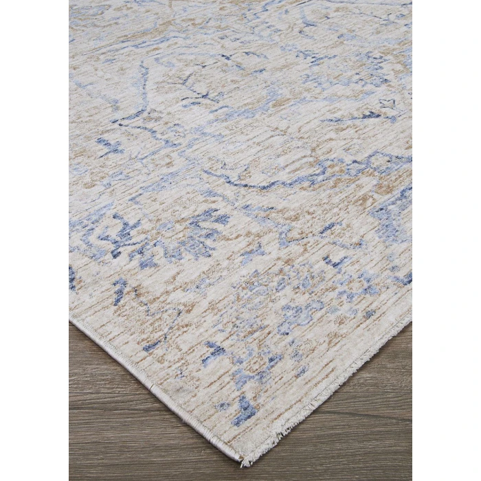 Couristan Couture  Ballerine 4' x 6' Burnished Gold/Denim Area Rug