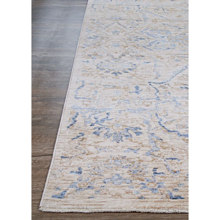 Couristan Couture  Ballerine 4' x 6' Burnished Gold/Denim Area Rug