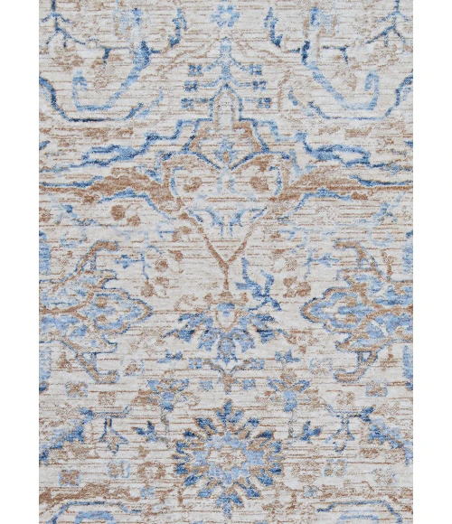 Couristan Couture  Ballerine 9' Runner Burnished Gold/Denim Area Rug