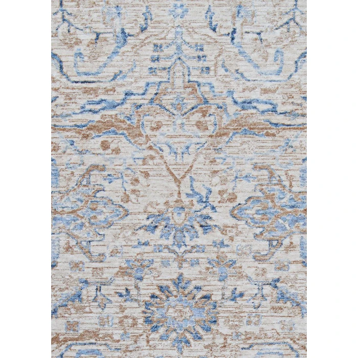 Couristan Couture  Ballerine 4' x 6' Burnished Gold/Denim Area Rug
