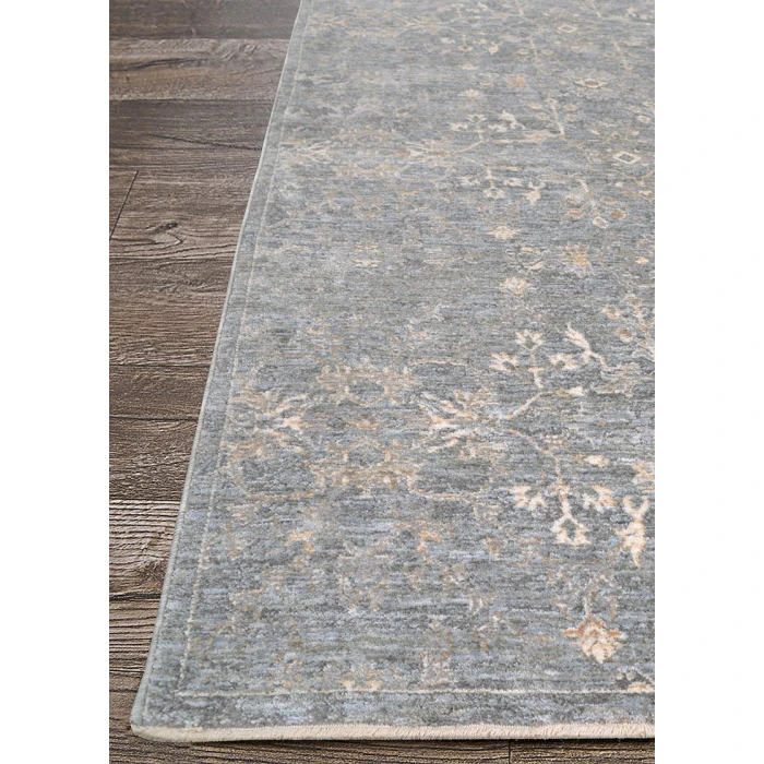 Couristan Couture Dusty Grey /Beige 6791/3775 9 ft. 10 in. X 13 ft. 9 in. Rectangle Rug