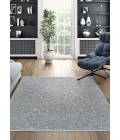 Couristan Couture Dusty Grey /Beige 6791/3775 9 ft. 10 in. X 13 ft. 9 in. Rectangle Rug