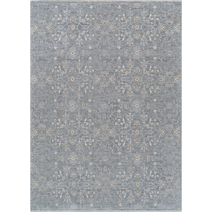 Couristan Couture Dusty Grey /Beige 6791/3775 9 ft. 10 in. X 13 ft. 9 in. Rectangle Rug